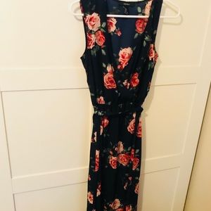 FLORAL maxi dress